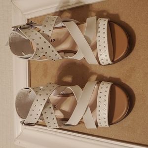 NWT Torrid white studded Gladiator sandals size 6